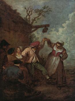 Jean-Antoine Watteau : Peasant Dance